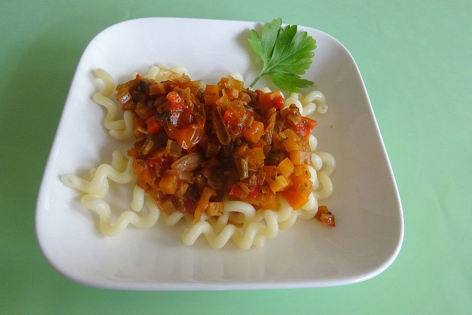 Bolognese vegetarische Art