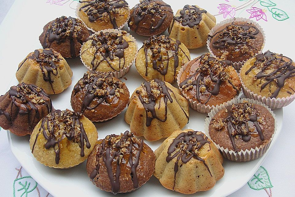 Apfelmus - Haferflocken - Muffins