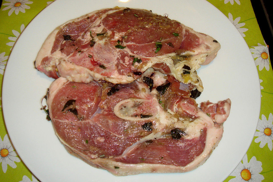 Zitronen - Oregano - Marinade