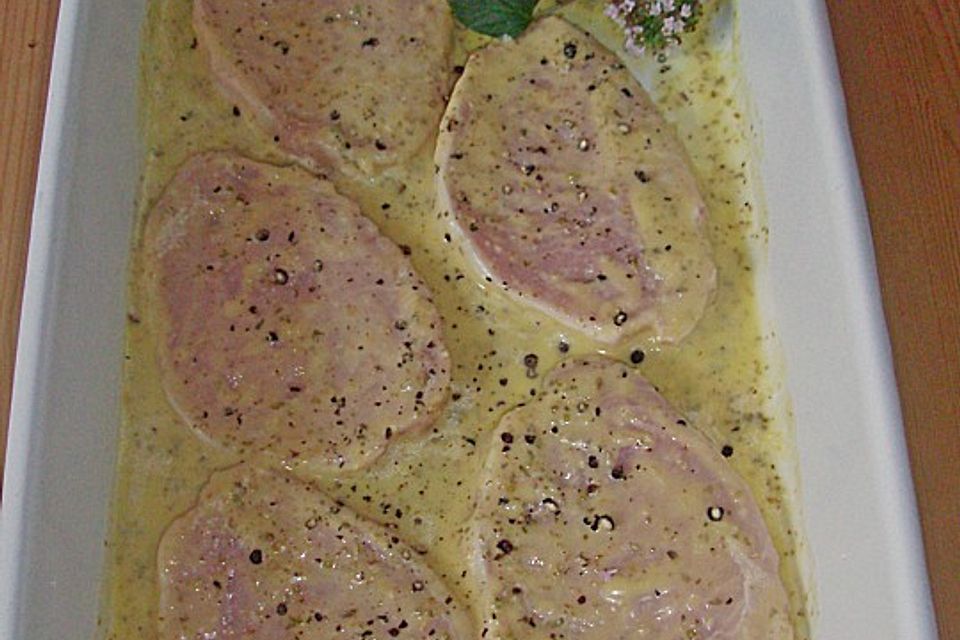 Zitronen - Oregano - Marinade