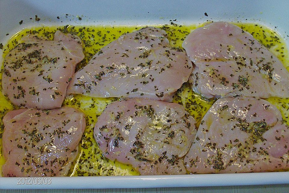 Zitronen - Oregano - Marinade