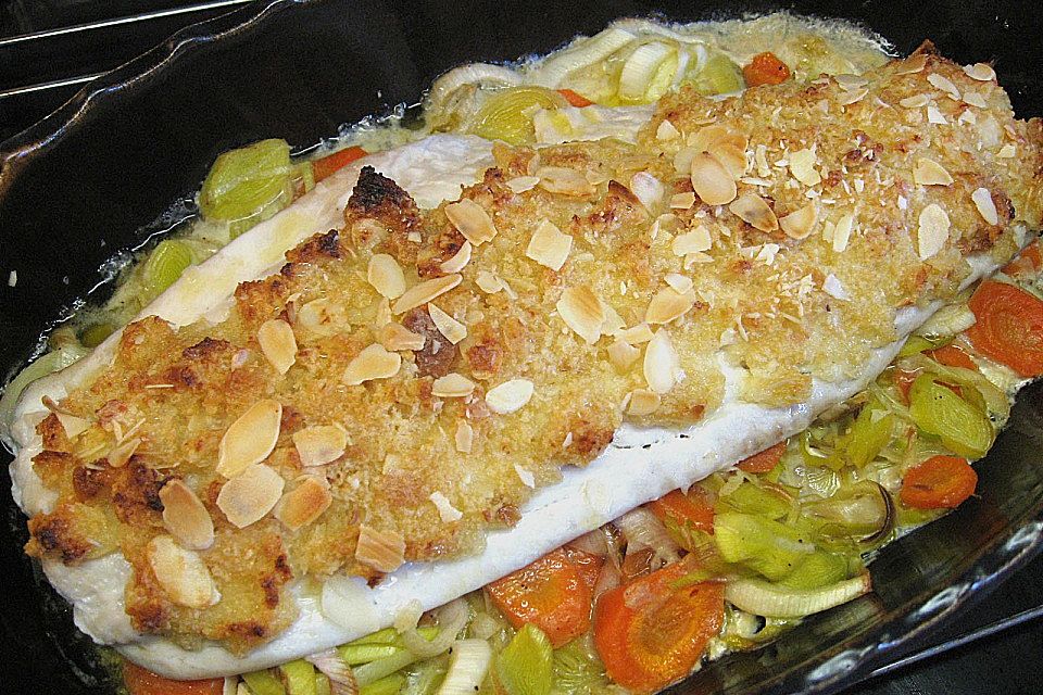 Fischgratin mit Knusperhaube