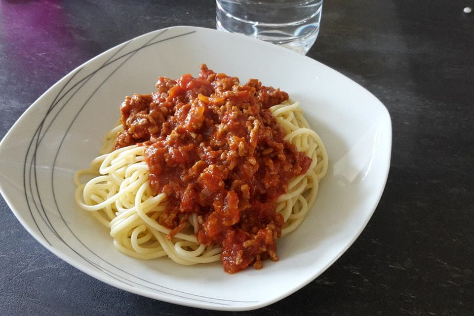 Papas Spaghetti Bolognese