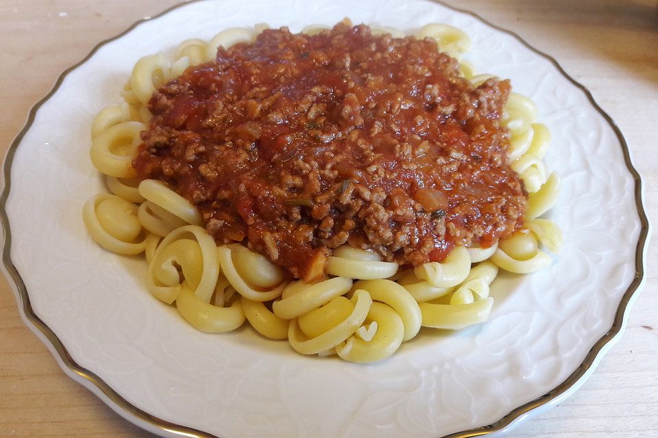 Papas Spaghetti Bolognese