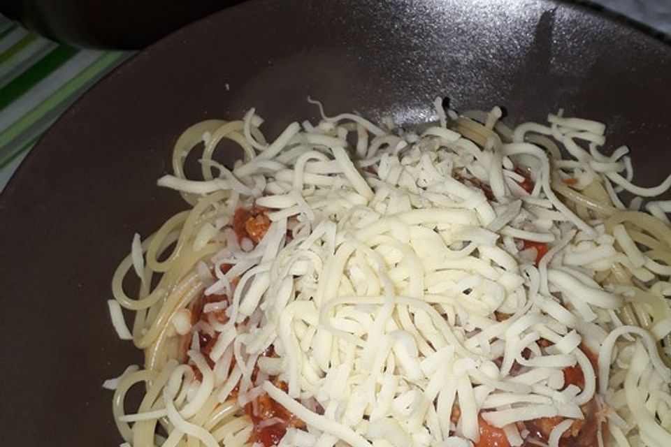 Papas Spaghetti Bolognese