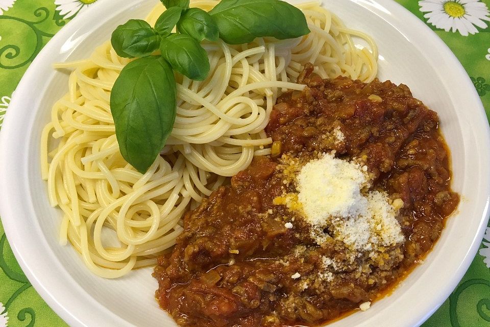 Papas Spaghetti Bolognese