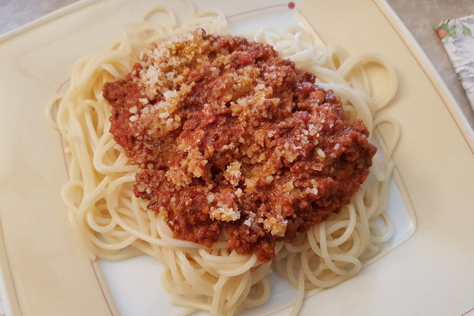 Papas Spaghetti Bolognese