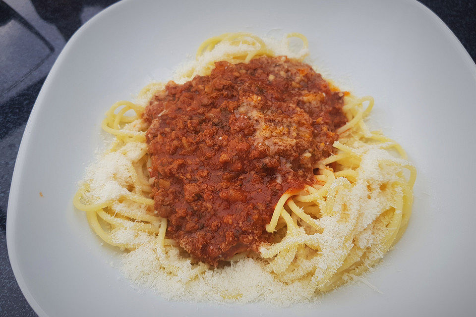 Papas Spaghetti Bolognese