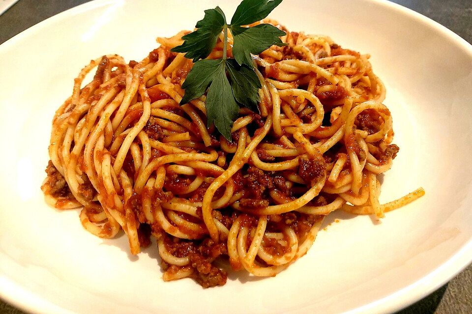 Papas Spaghetti Bolognese