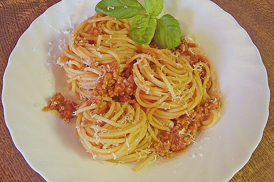 Papas Spaghetti Bolognese