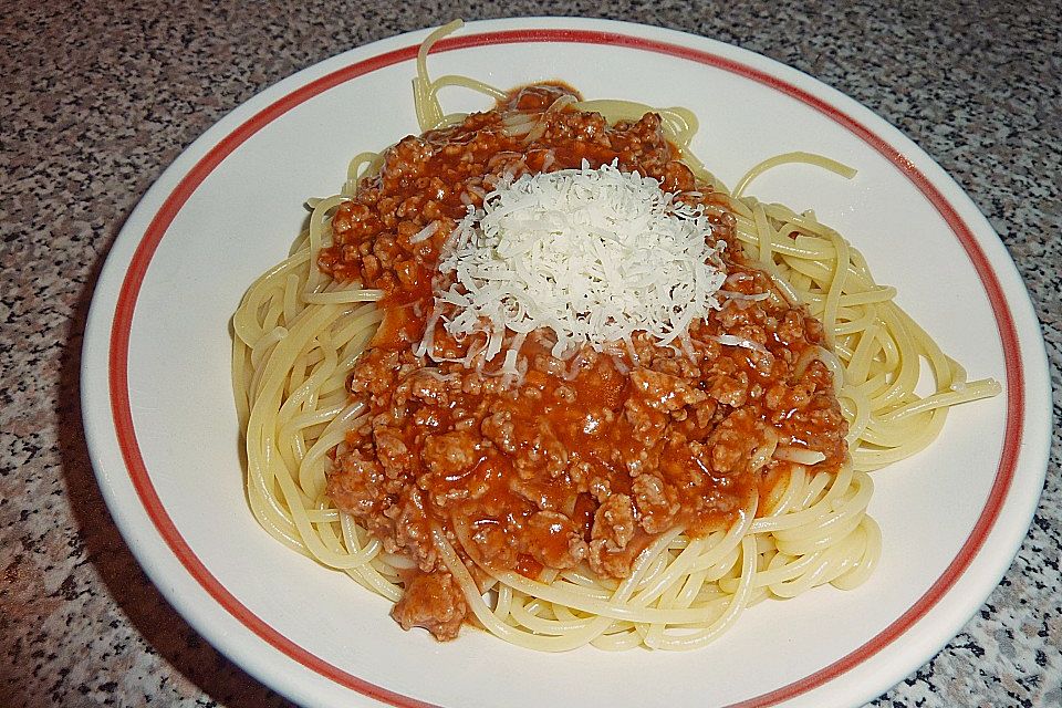 Papas Spaghetti Bolognese