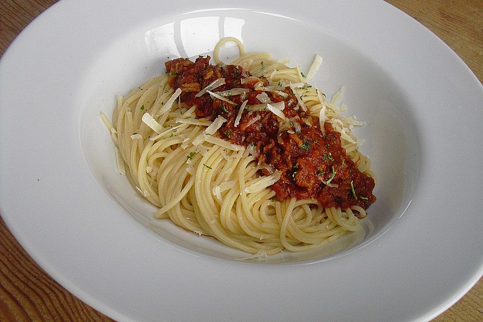 Papas Spaghetti Bolognese