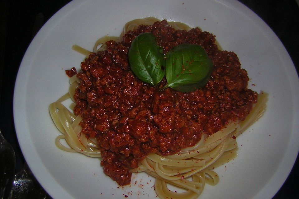 Papas Spaghetti Bolognese