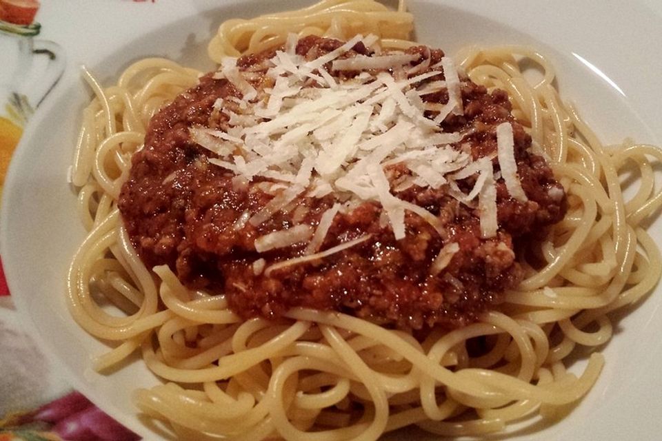 Papas Spaghetti Bolognese