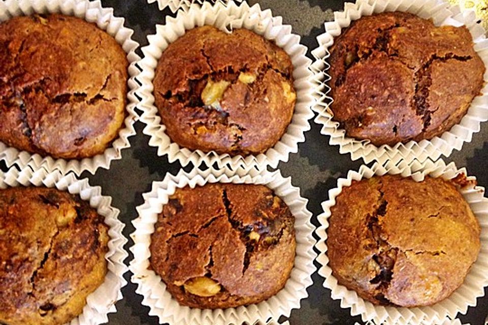 Schoko - Bananen - Muffins