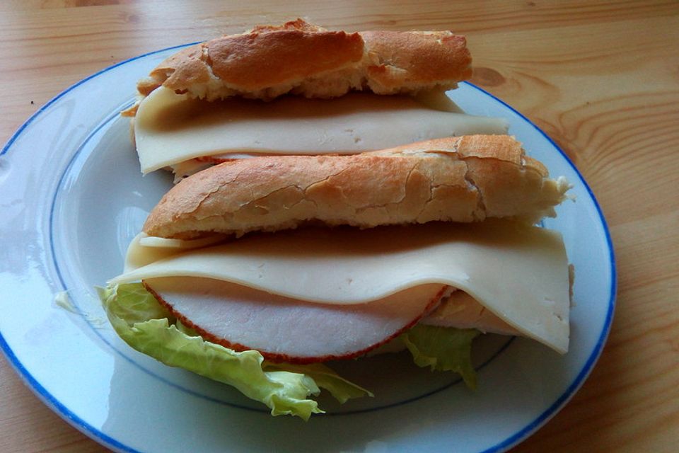 Turkey Ham Sandwich