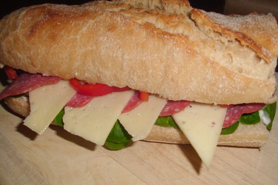 Turkey Ham Sandwich