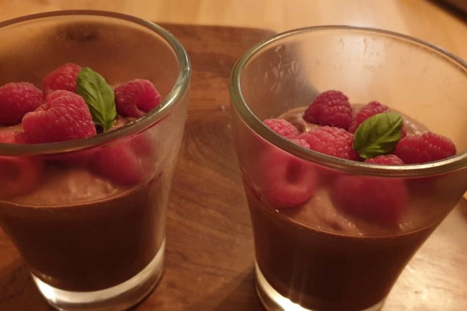 Vegane Mousse au Chocolat