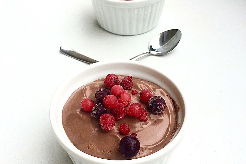 Vegane Mousse au Chocolat