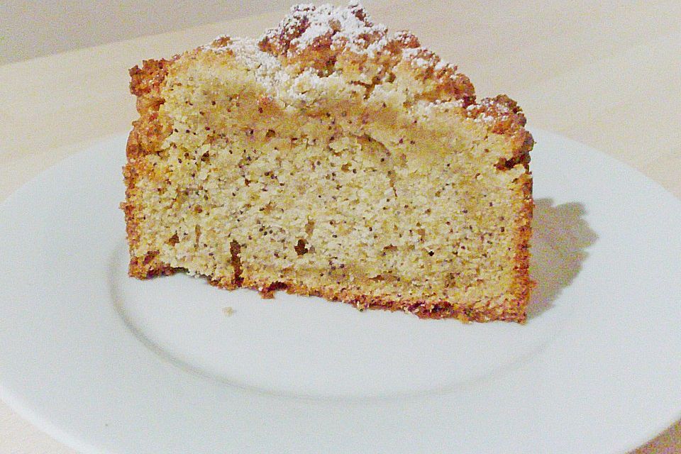 Marzipankuchen mit leckeren Marzipanstreuseln