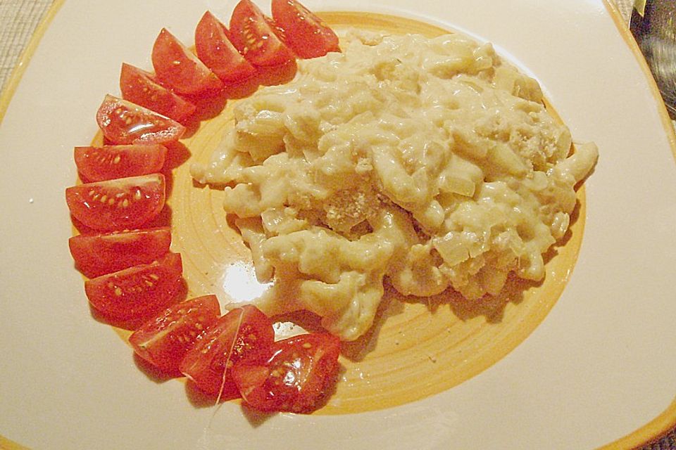 Kässpätzle aus dem Backofen