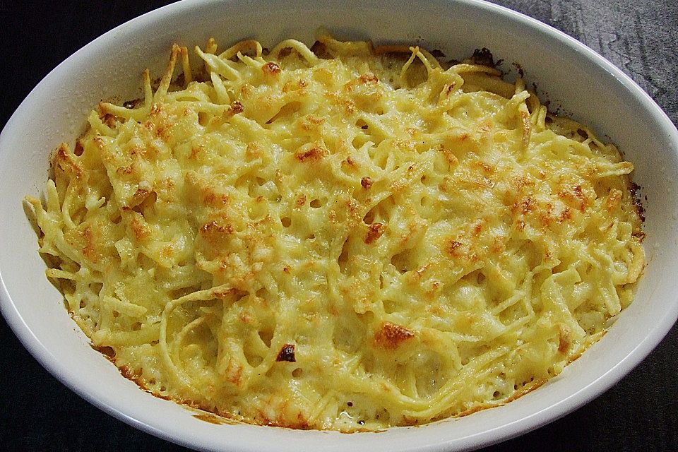 Kässpätzle aus dem Backofen