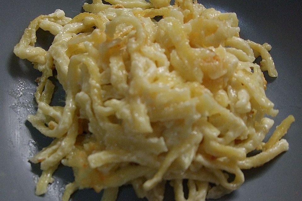 Kässpätzle aus dem Backofen