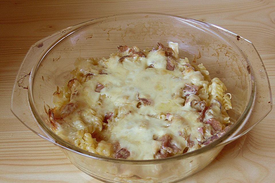 Kässpätzle aus dem Backofen