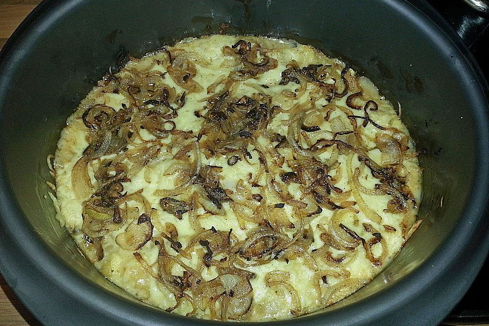 Kässpätzle aus dem Backofen