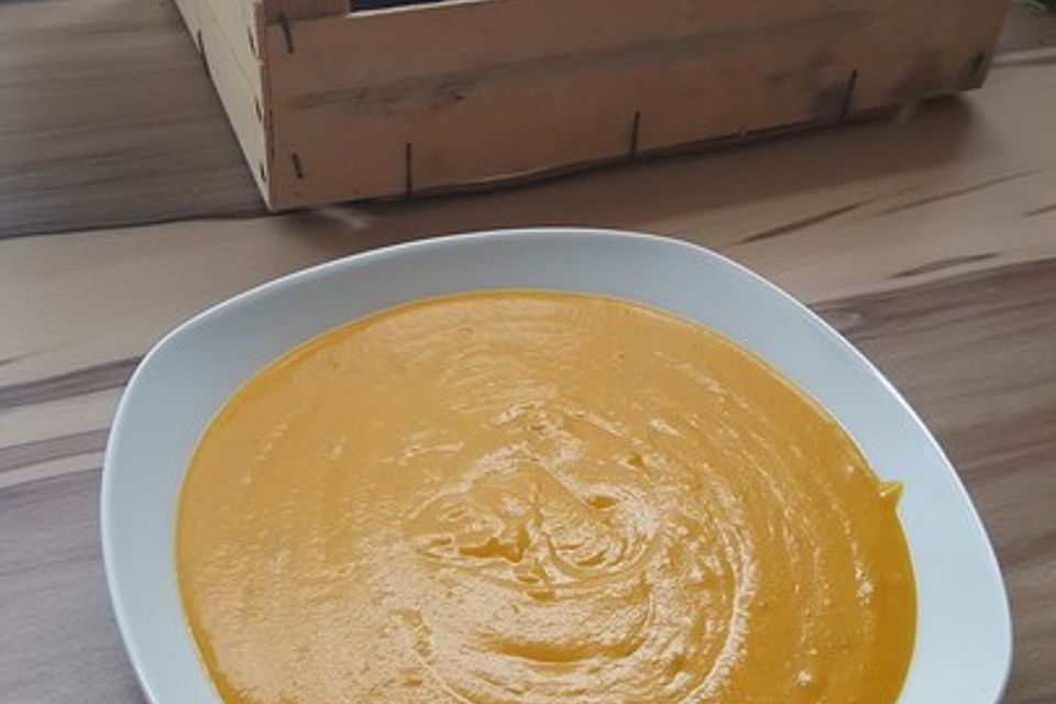 Kartoffel-Kürbis-Suppe