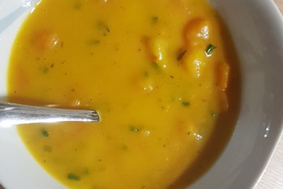 Kartoffel-Kürbis-Suppe