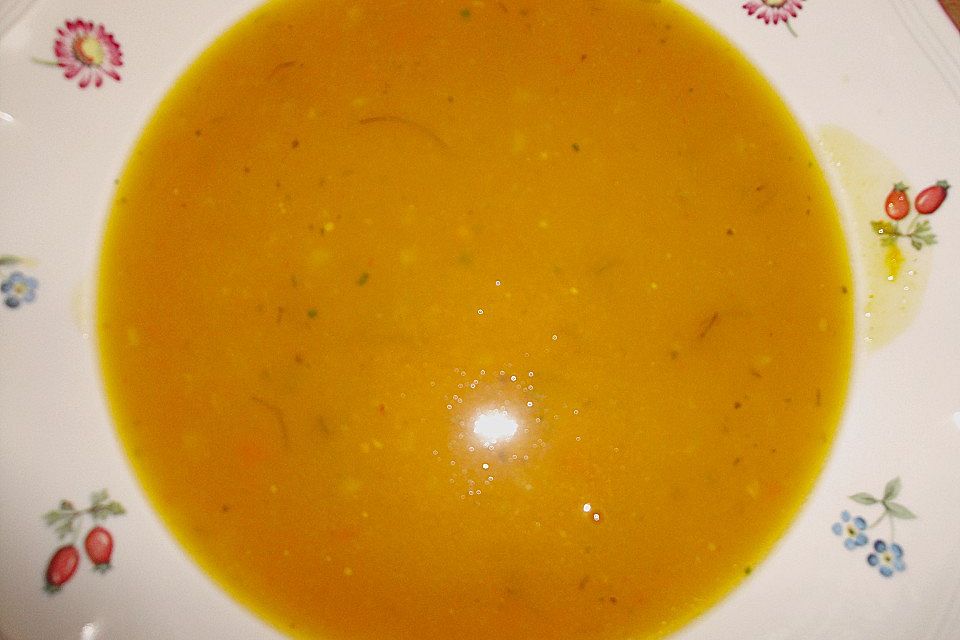 Kartoffel-Kürbis-Suppe