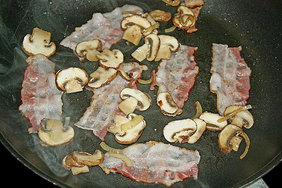 Champignon - Speck - Pfannkuchen