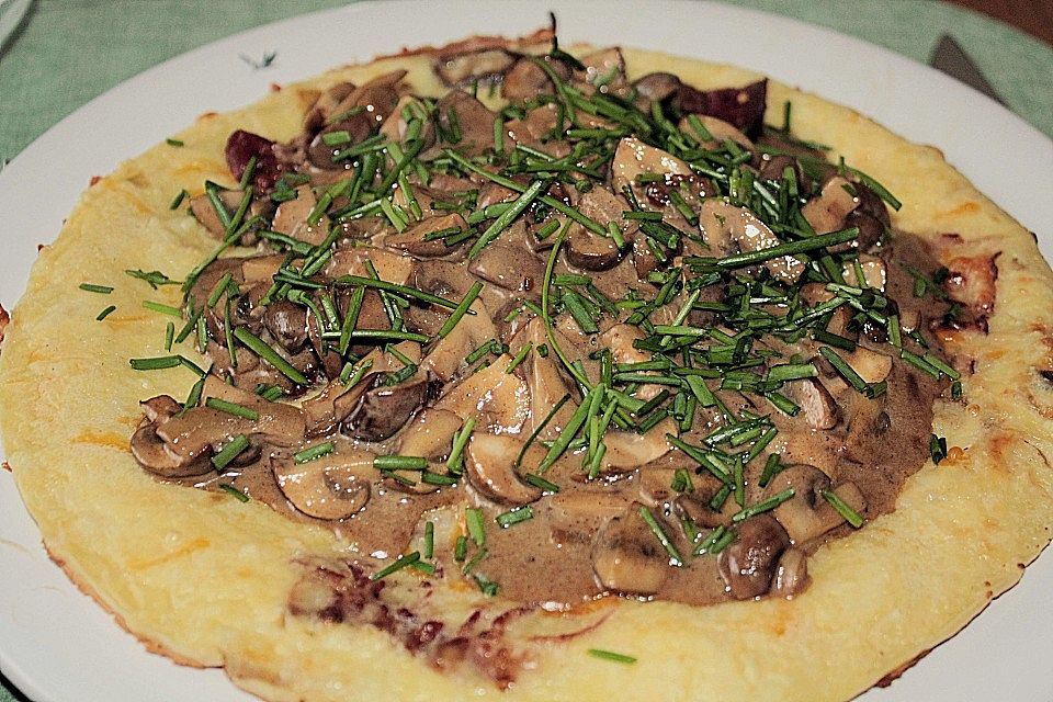 Champignon - Speck - Pfannkuchen