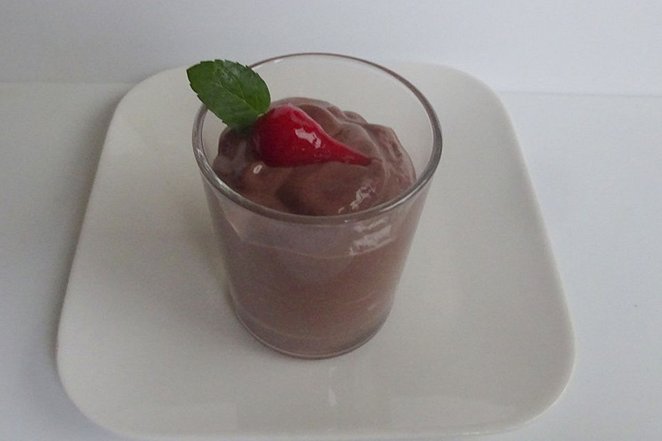 Schokoladenpudding mit Chili