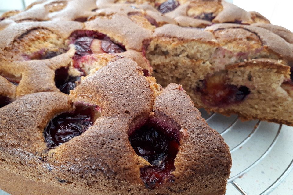 Vollkorn - Ölkuchen mit Ahornsirup