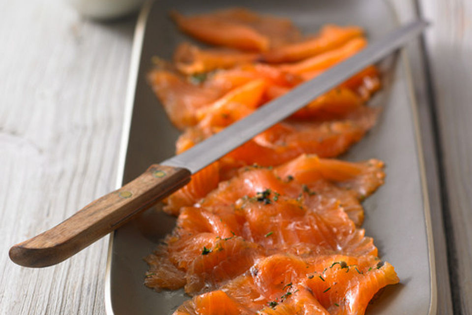 Lachs beizen