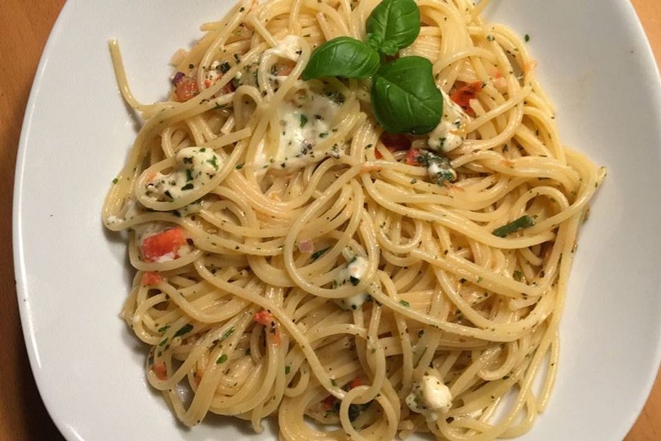 Spaghetti Caprese