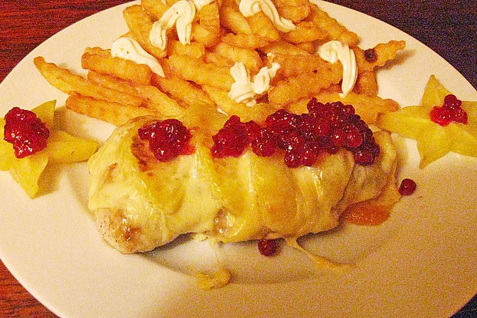 Schnitzel mit Camembert