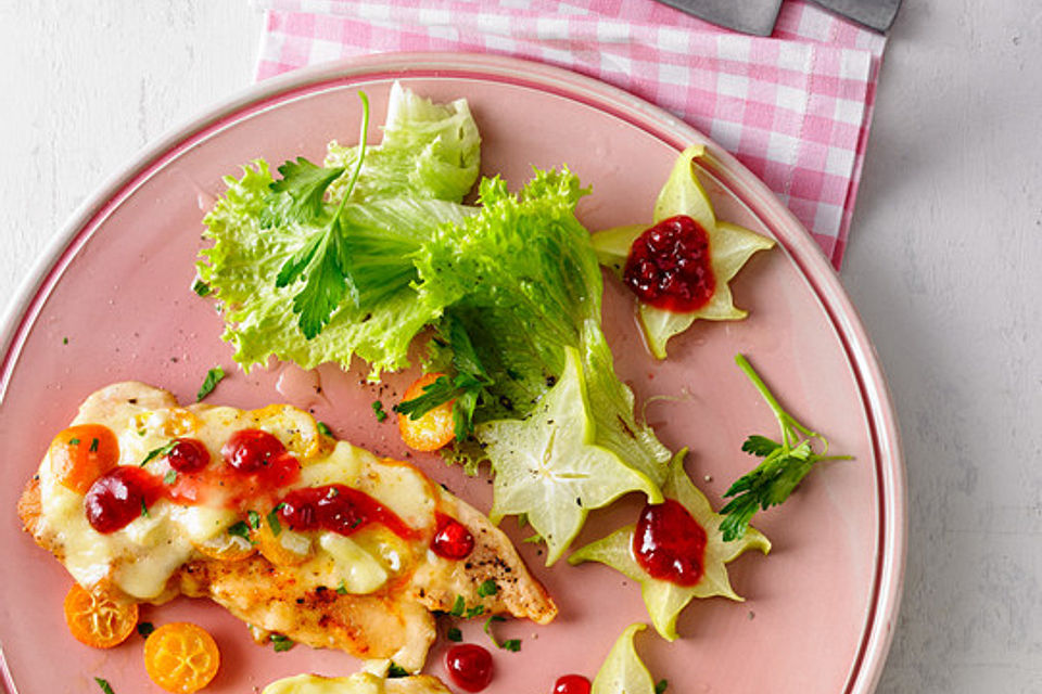 Schnitzel mit Camembert