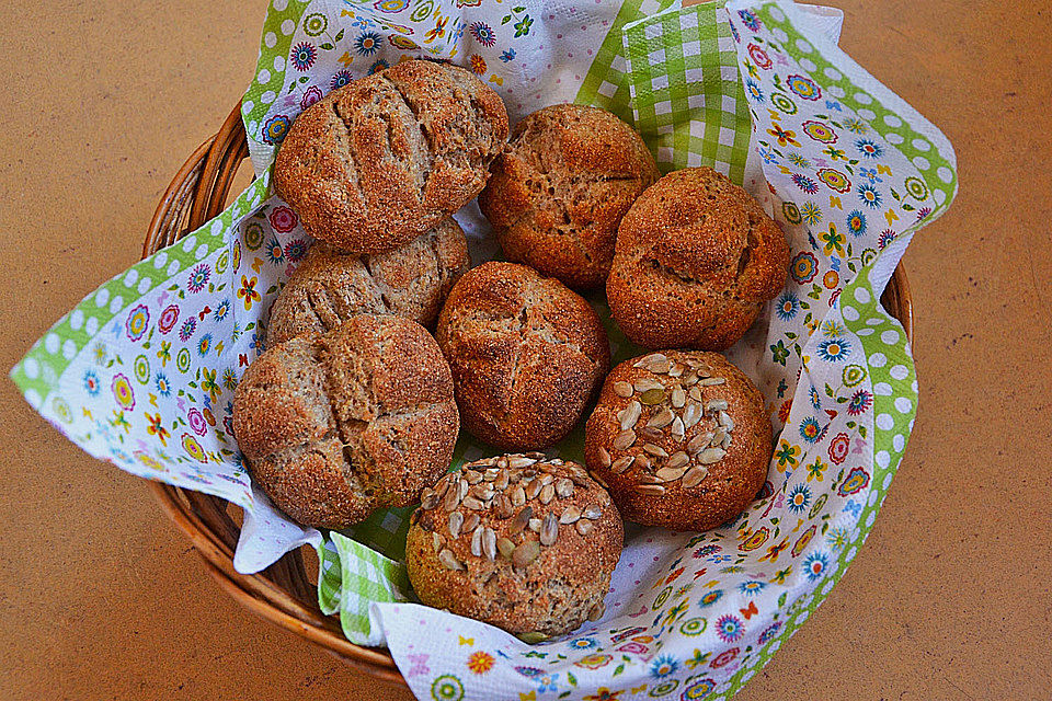 Quark - Vollkornbrötchen