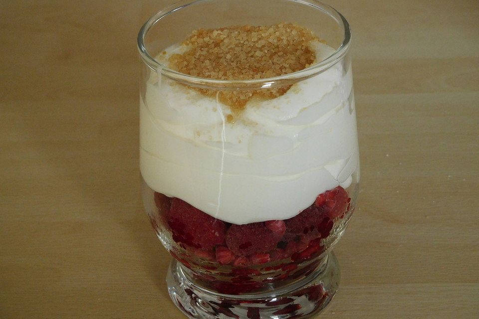 Himbeer - Sahne - Joghurt - Traumdessert