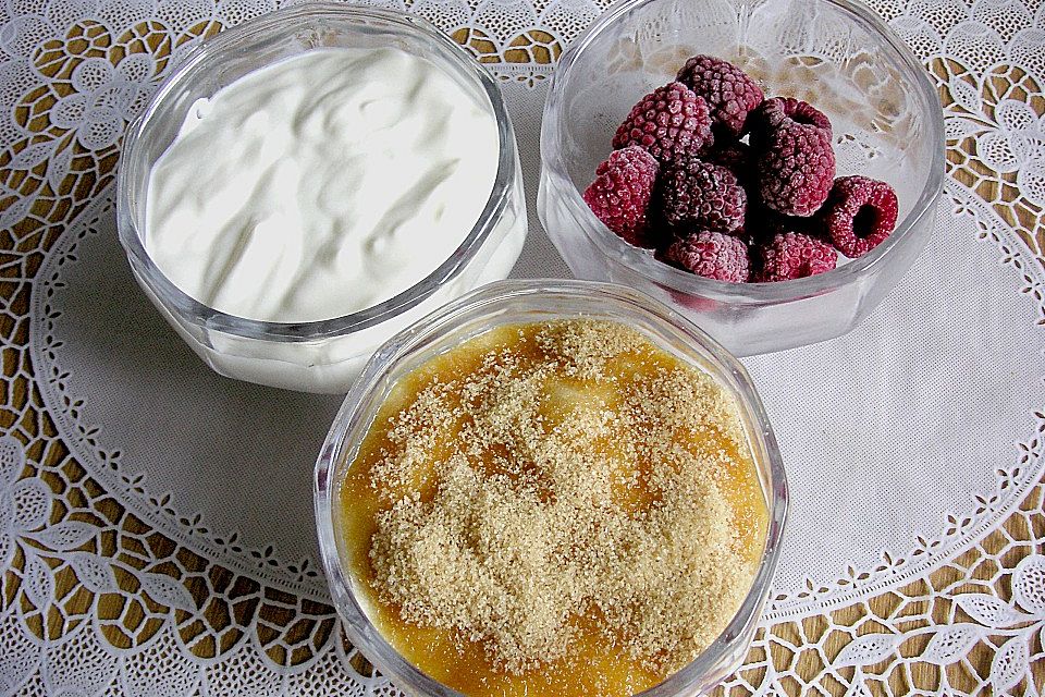 Himbeer - Sahne - Joghurt - Traumdessert