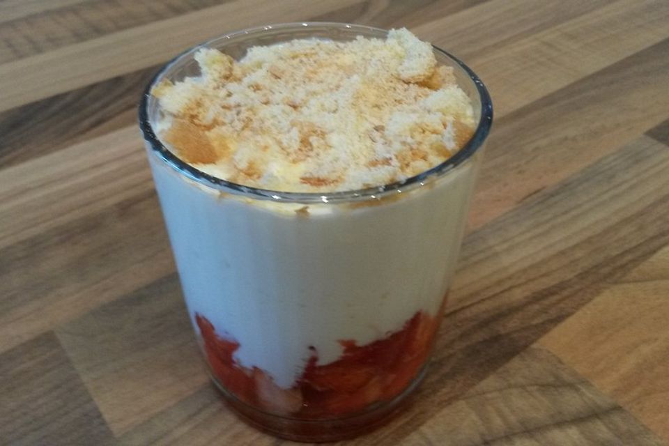 Himbeer - Sahne - Joghurt - Traumdessert