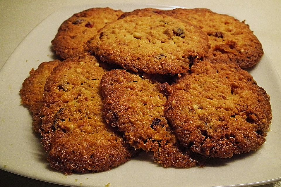 Cranberry - Walnuss - Cookies