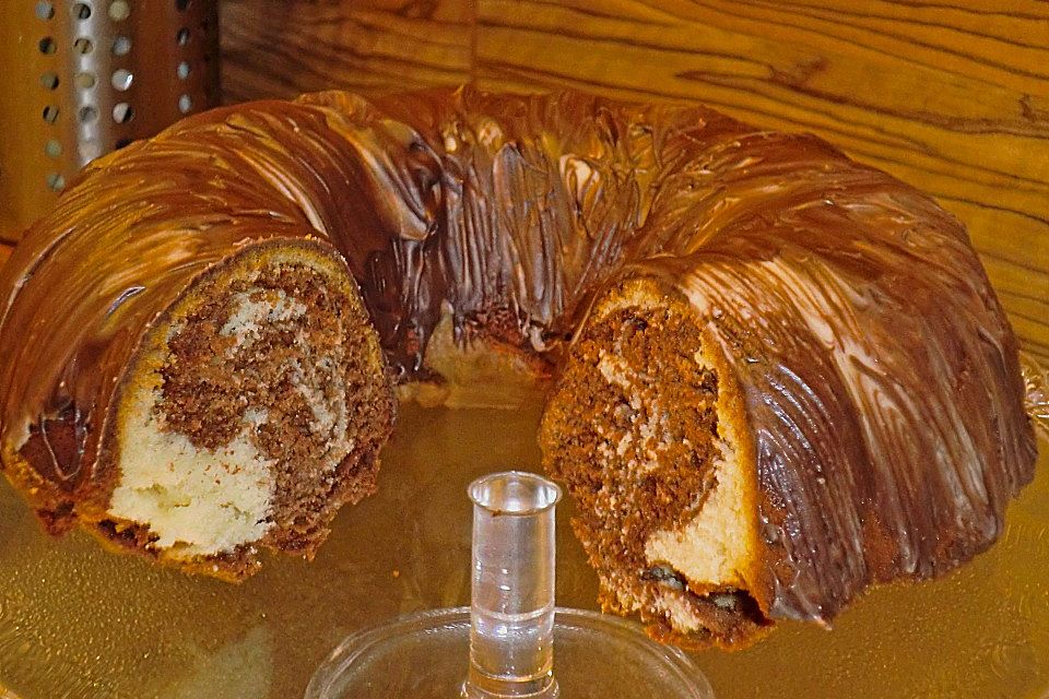 Marmorkuchen mit Nutella