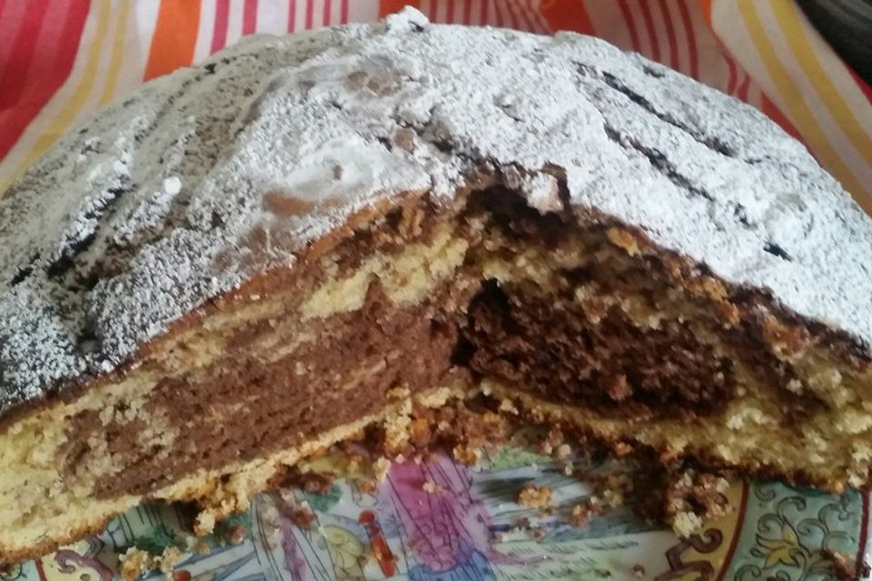 Marmorkuchen mit Nutella