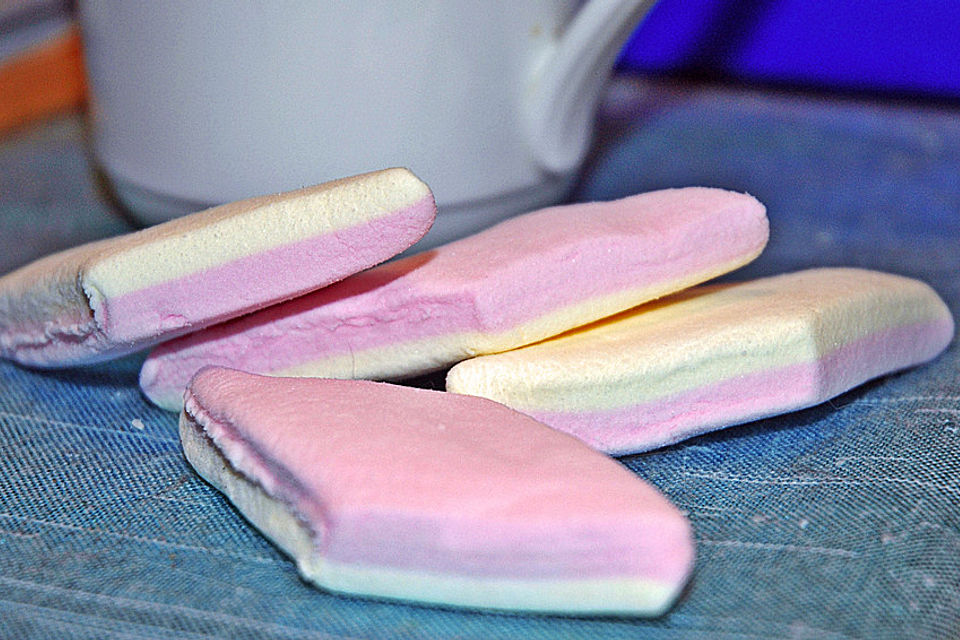 Heiße Schokolade mit Marshmallows