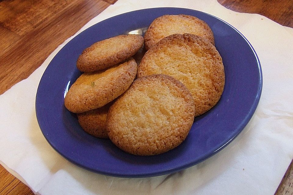 Knusprige Orangen - Gewürz - Plätzchen