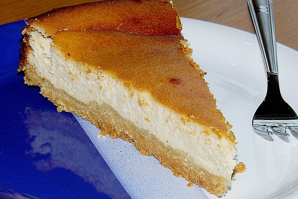 Käsekuchen mit Eierlikör